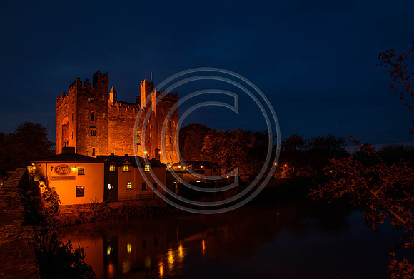 Bunratty Castle at Night, Co. Clare